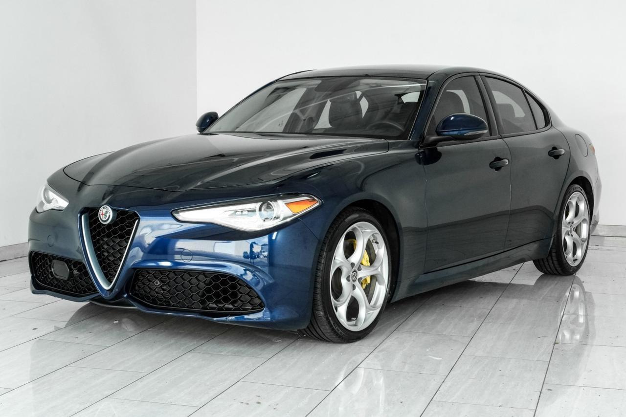 2019 Alfa Romeo Giulia Ti SPORT DRIVER ASSIST STATIC PKG BLIND SPOT ASSIST NAVIGATION SUNROOF LEATHER SEATS Carrollton TX