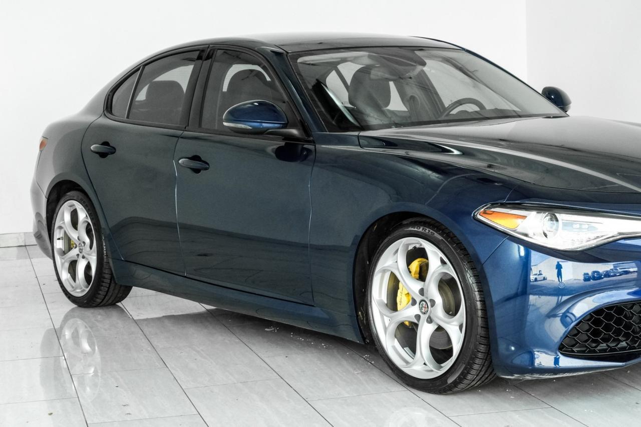 2019 Alfa Romeo Giulia Ti SPORT DRIVER ASSIST STATIC PKG BLIND SPOT ASSIST NAVIGATION SUNROOF LEATHER SEATS Carrollton TX