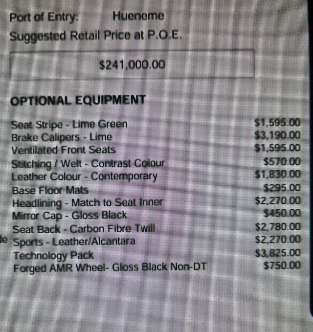 2019 Aston Martin DB11 AMR Coupe ($265,506 MSRP!) *CHINA GREY* *LOTS OF CARBON* San Diego CA