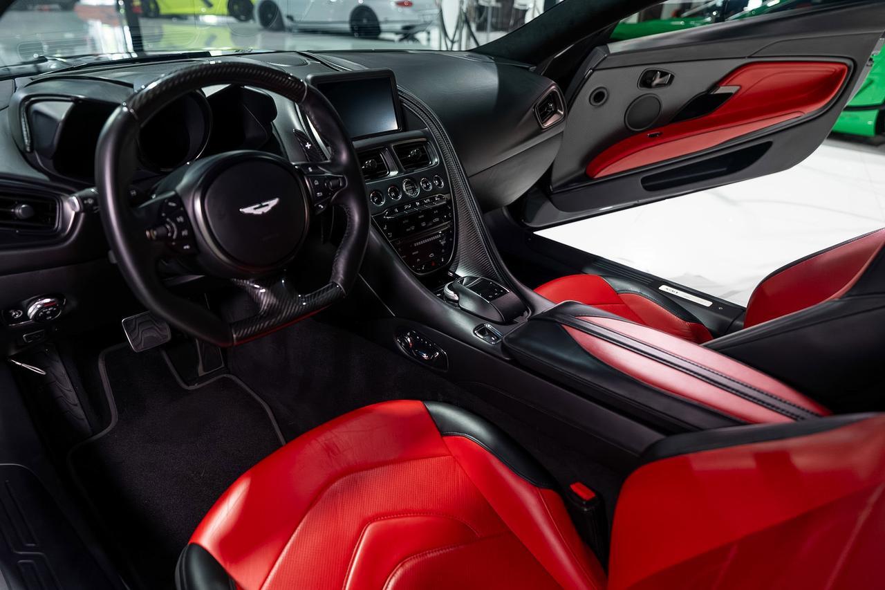 2019 Aston Martin DBS Superleggera Ceramic Grey paint, Spicy Red leather interior, carbon galore AND MUCH MORE!! Fort Lauderdale FL