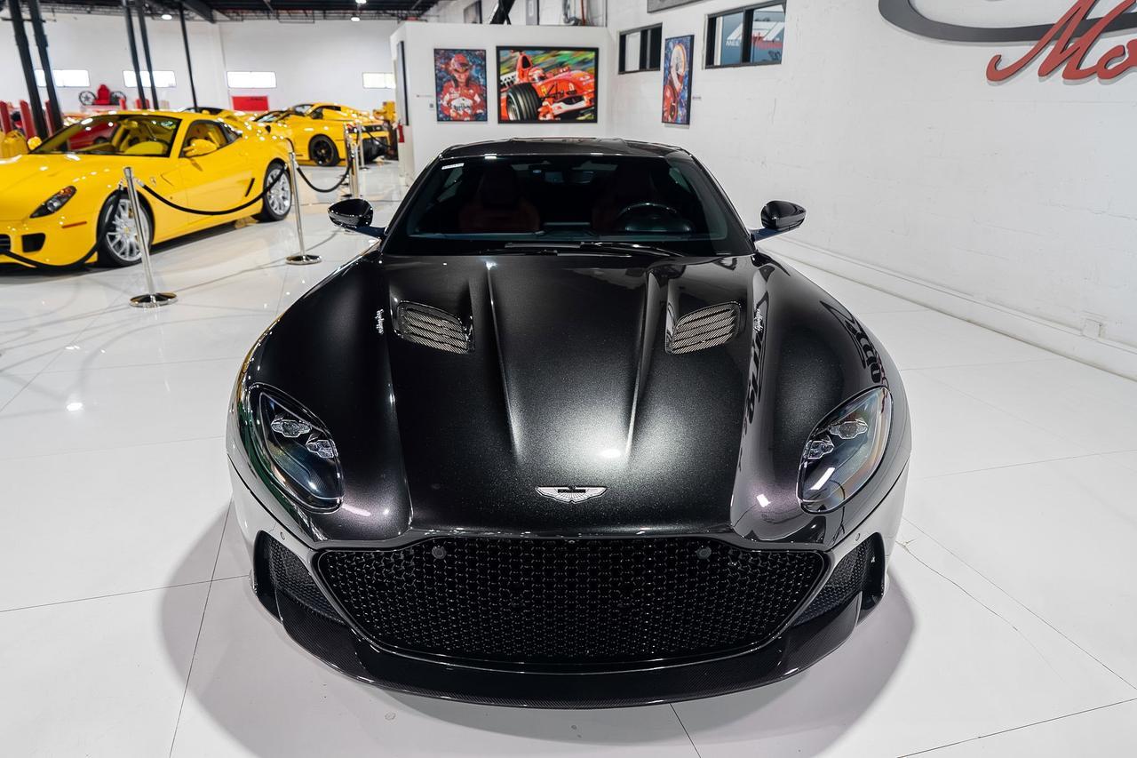 2019 Aston Martin DBS Superleggera Ceramic Grey paint, Spicy Red leather interior, carbon galore AND MUCH MORE!!