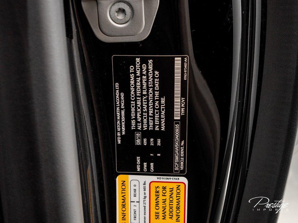 2019 Aston Martin Vantage Coupe North Miami Beach FL