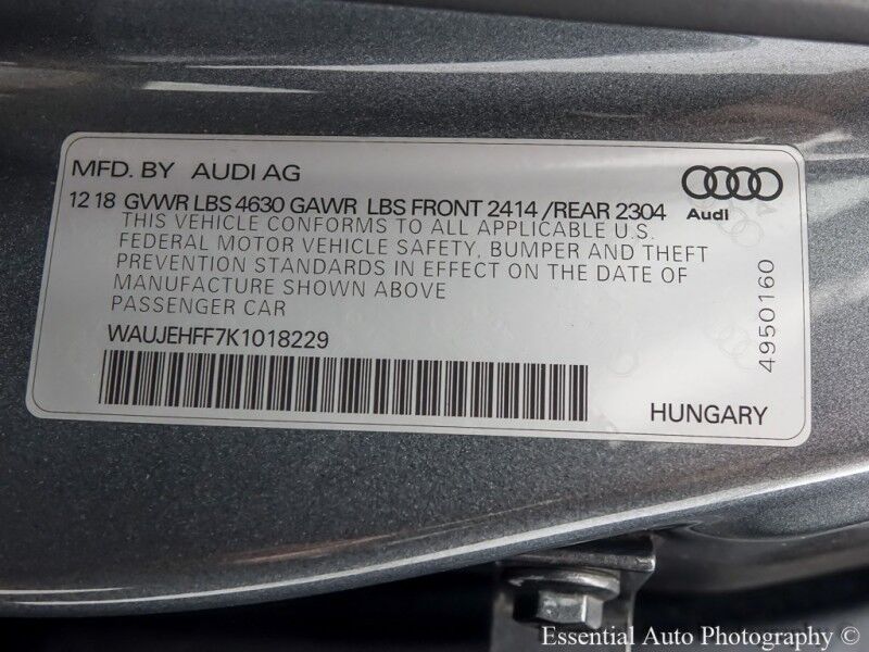 2019 Audi A3 Sedan Premium Plus Willowbrook IL