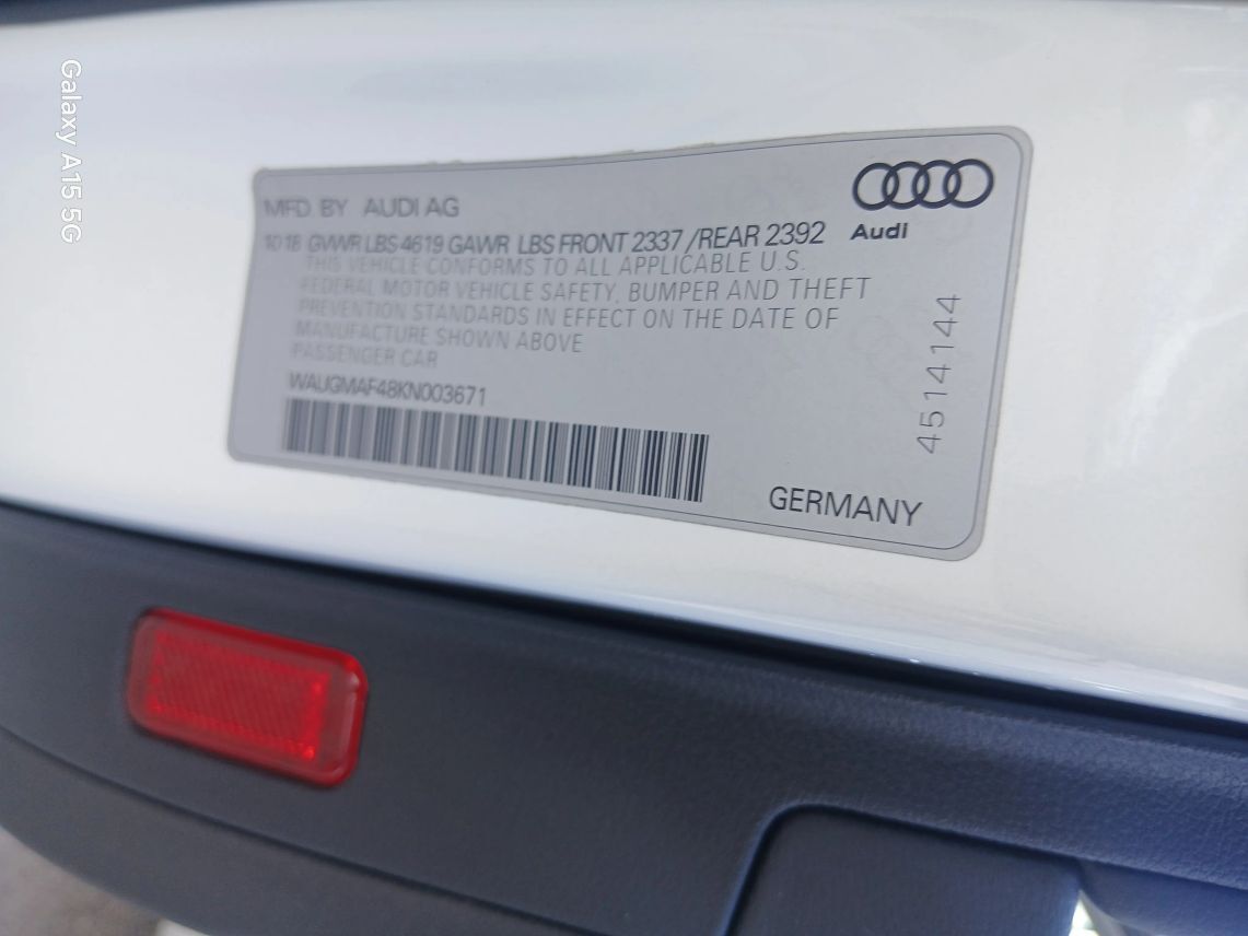 2019 Audi A4 Premium Sedan 4D Maitland FL