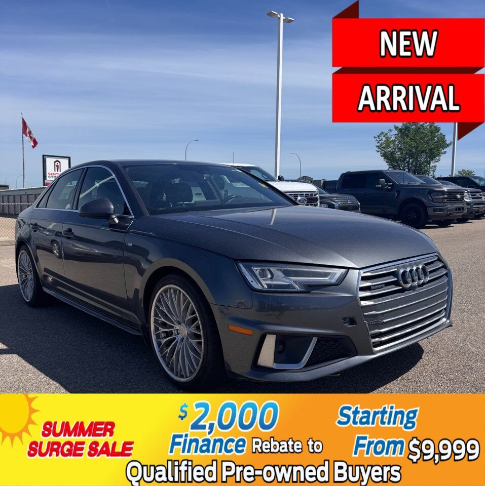 2019 Audi A4 Sedan Technik