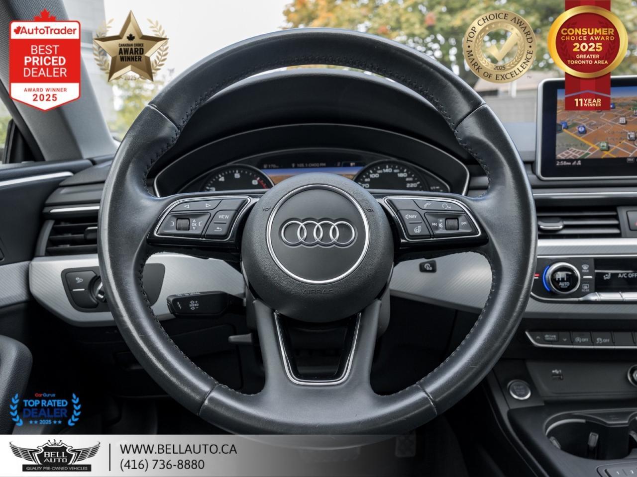 2019 Audi A5 Coupe Progressiv | QUATTRO | NAVI | B.CAM | SUNROOF | LOWKMS Toronto ON
