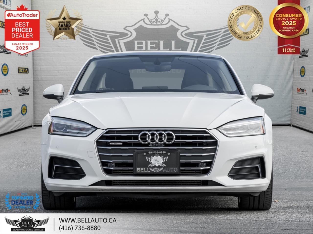 2019 Audi A5 Coupe Progressiv | QUATTRO | NAVI | B.CAM | SUNROOF | LOWKMS Toronto ON