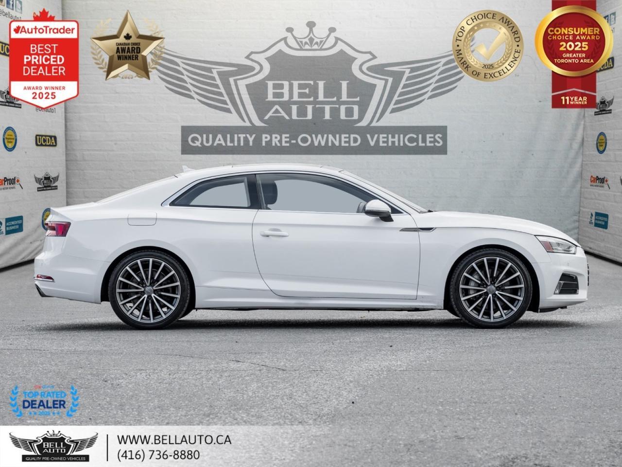 2019 Audi A5 Coupe Progressiv | QUATTRO | NAVI | B.CAM | SUNROOF | LOWKMS Toronto ON