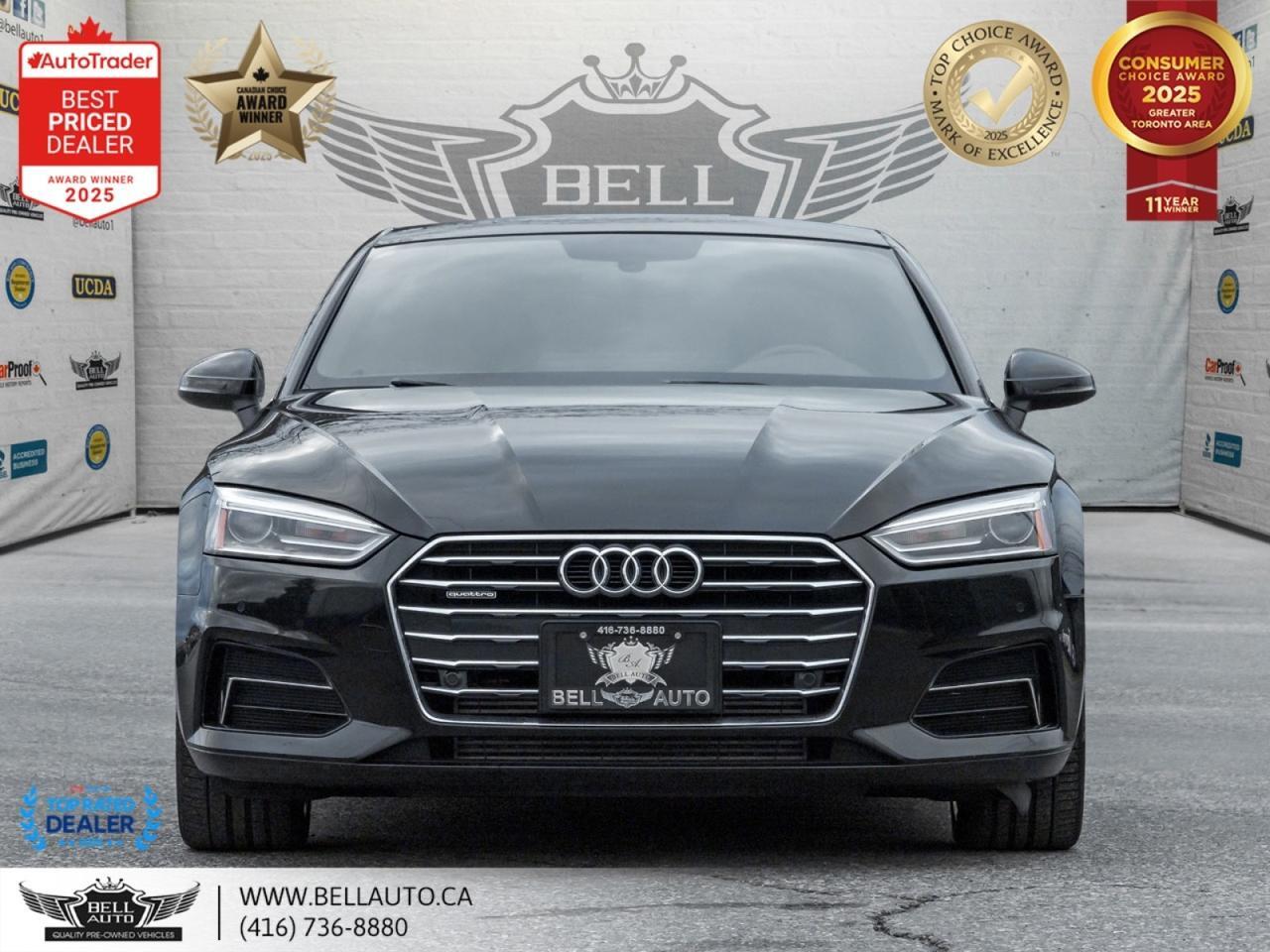 2019 Audi A5 Coupe Progressiv | QUATTRO | NAVI | B.CAM | SUNROOF | REDLTHR | NOACCIDENT Toronto ON