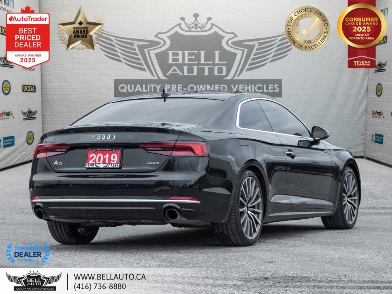 2019 Audi A5 Coupe Progressiv | QUATTRO | NAVI | B.CAM | SUNROOF | REDLTHR | NOACCIDENT Toronto ON