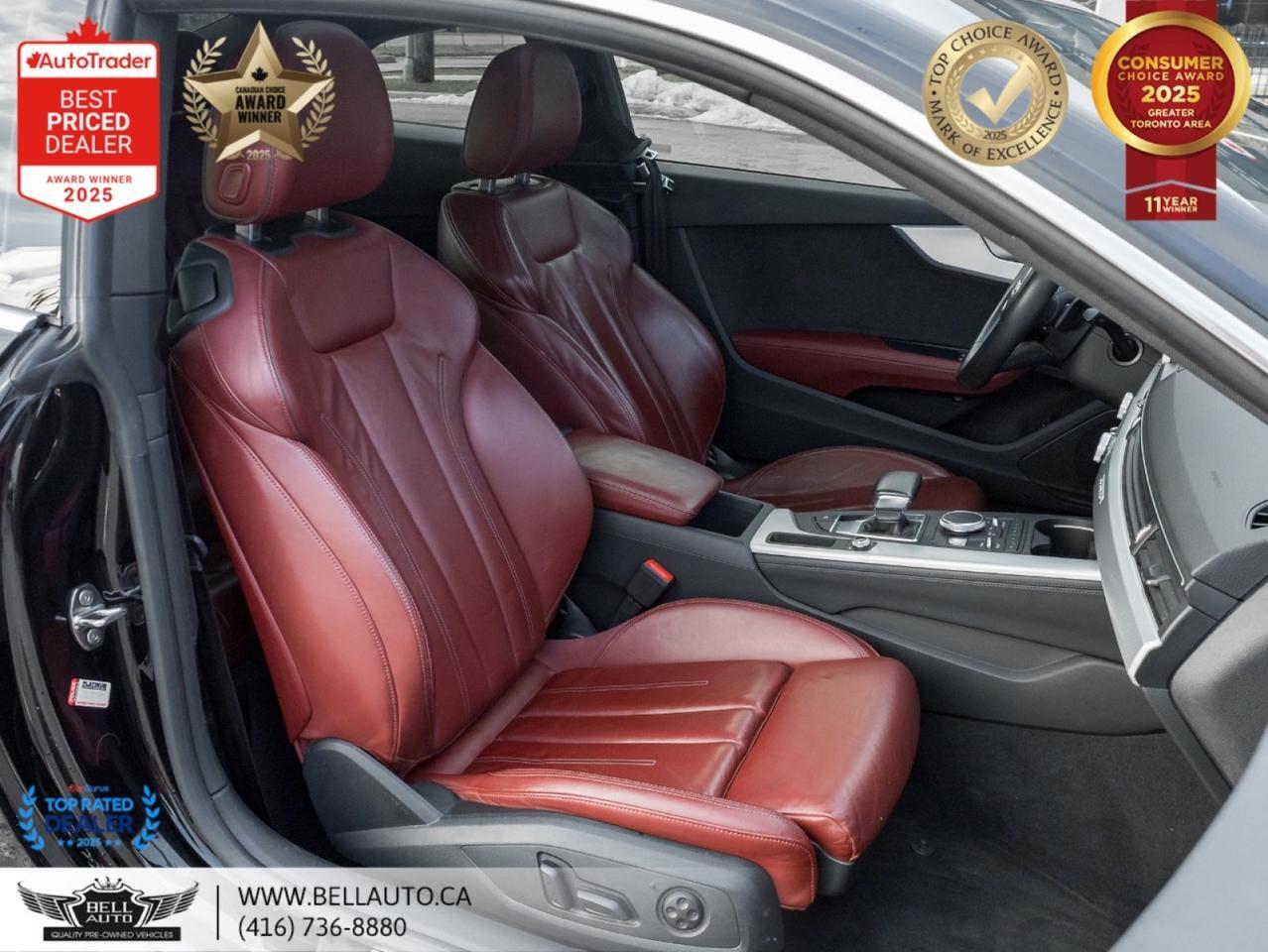 2019 Audi A5 Coupe Progressiv | QUATTRO | NAVI | B.CAM | SUNROOF | REDLTHR | NOACCIDENT Toronto ON