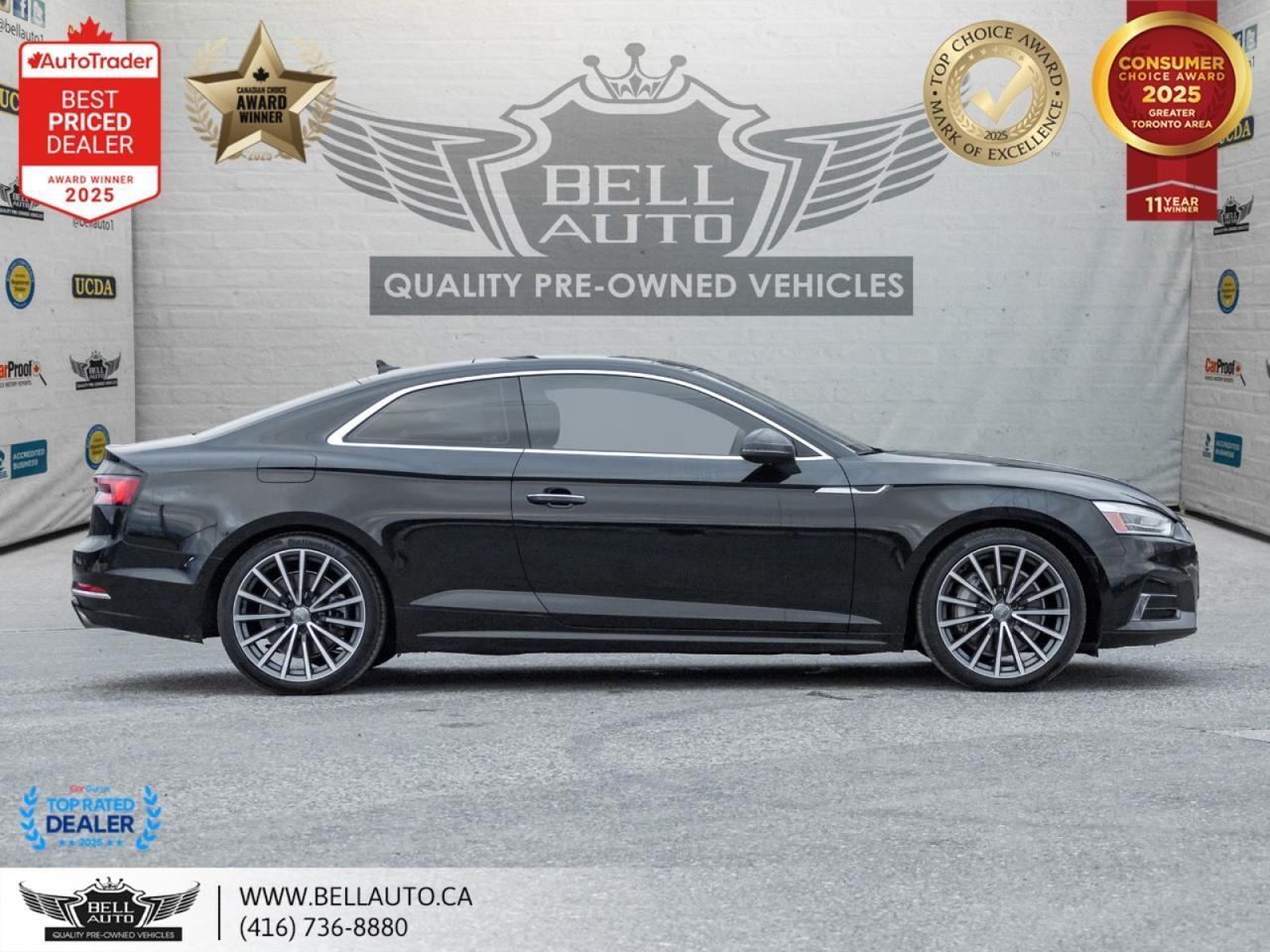 2019 Audi A5 Coupe Progressiv | QUATTRO | NAVI | B.CAM | SUNROOF | REDLTHR | NOACCIDENT Toronto ON