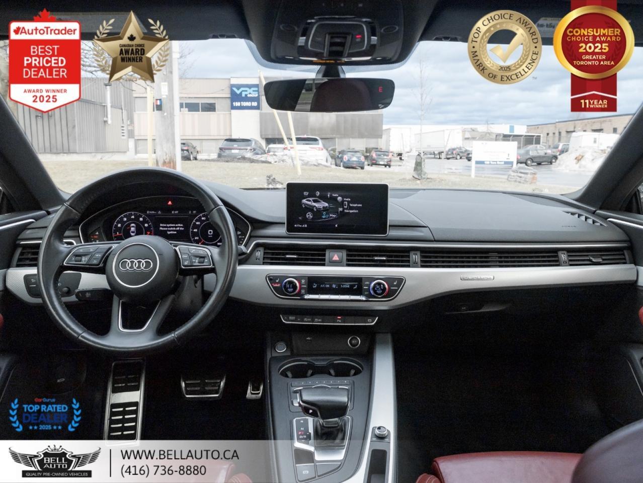 2019 Audi A5 Coupe Progressiv | QUATTRO | NAVI | B.CAM | SUNROOF | REDLTHR | NOACCIDENT Toronto ON