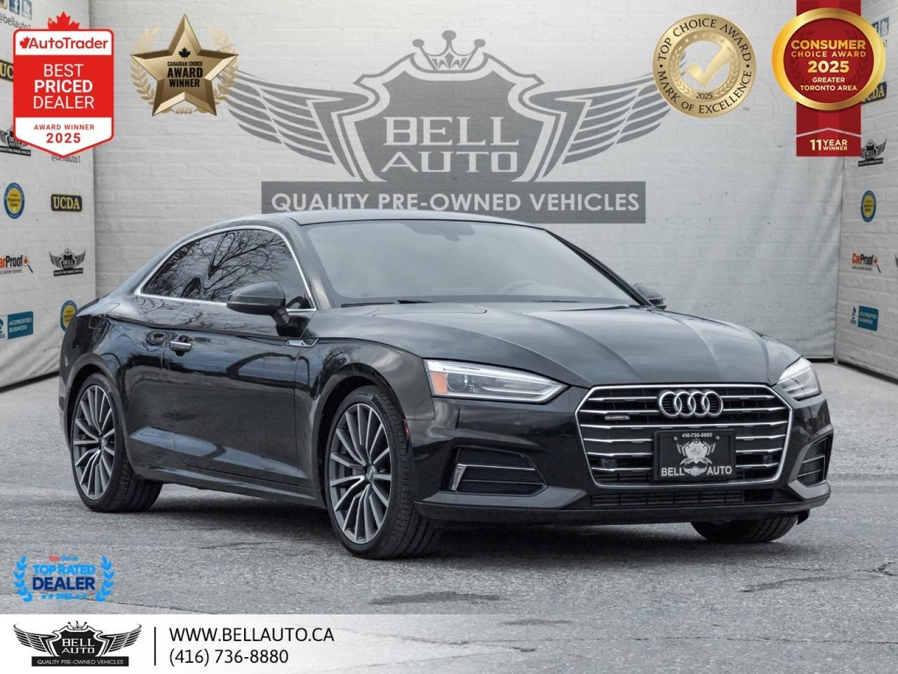 2019 Audi A5 Coupe Progressiv | QUATTRO | NAVI | B.CAM | SUNROOF | REDLTHR | NOACCIDENT