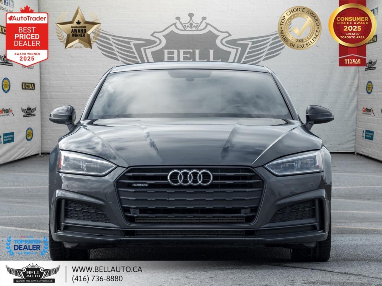 2019 Audi A5 Sportback Progressiv S-LINE QUATTRO SUNROOF B.CAM PWR&MMRYLTHR NOACCIDENT Toronto ON