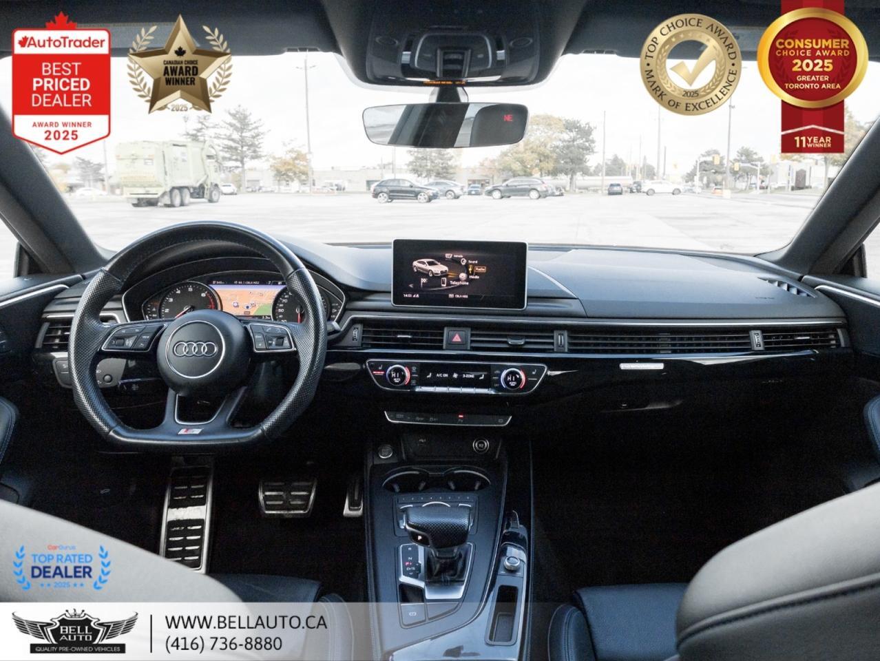 2019 Audi A5 Sportback Progressiv S-LINE QUATTRO SUNROOF B.CAM PWR&MMRYLTHR NOACCIDENT Toronto ON