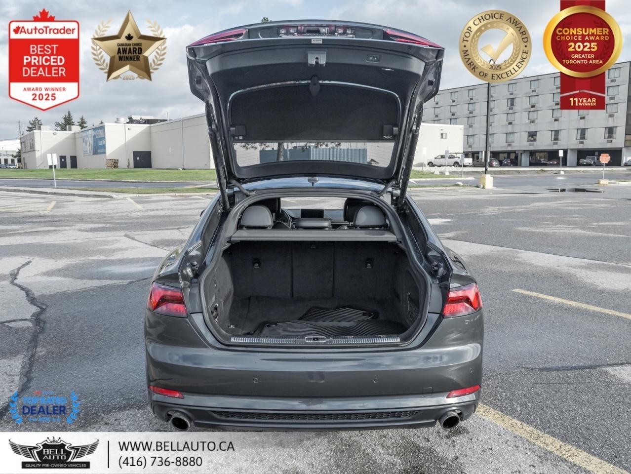 2019 Audi A5 Sportback Progressiv S-LINE QUATTRO SUNROOF B.CAM PWR&MMRYLTHR NOACCIDENT Toronto ON