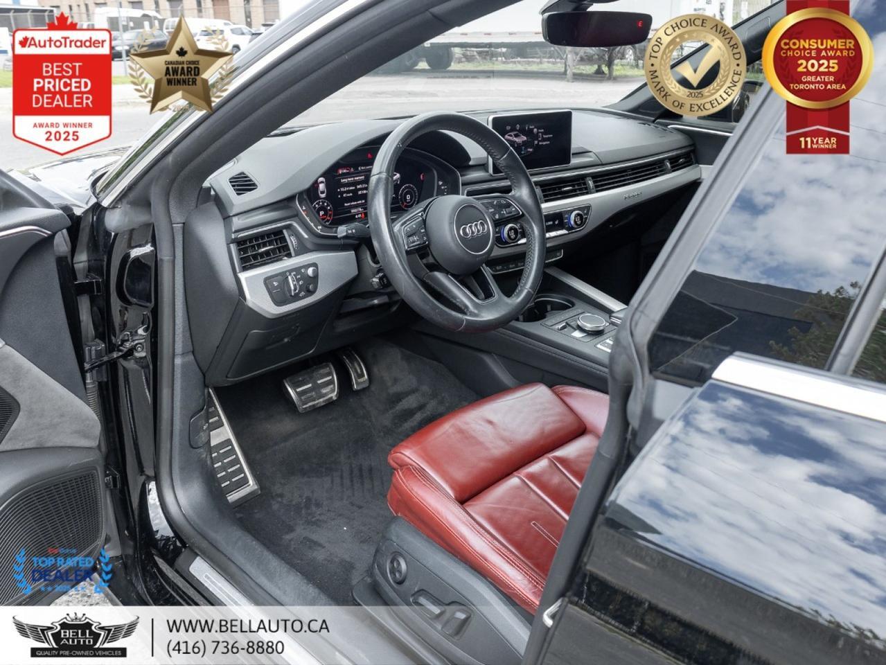 2019 Audi A5 Sportback Technik | NAVI | B.CAM | SUNROOF | REDLTHR | B&O | NOACCIDENT Toronto ON