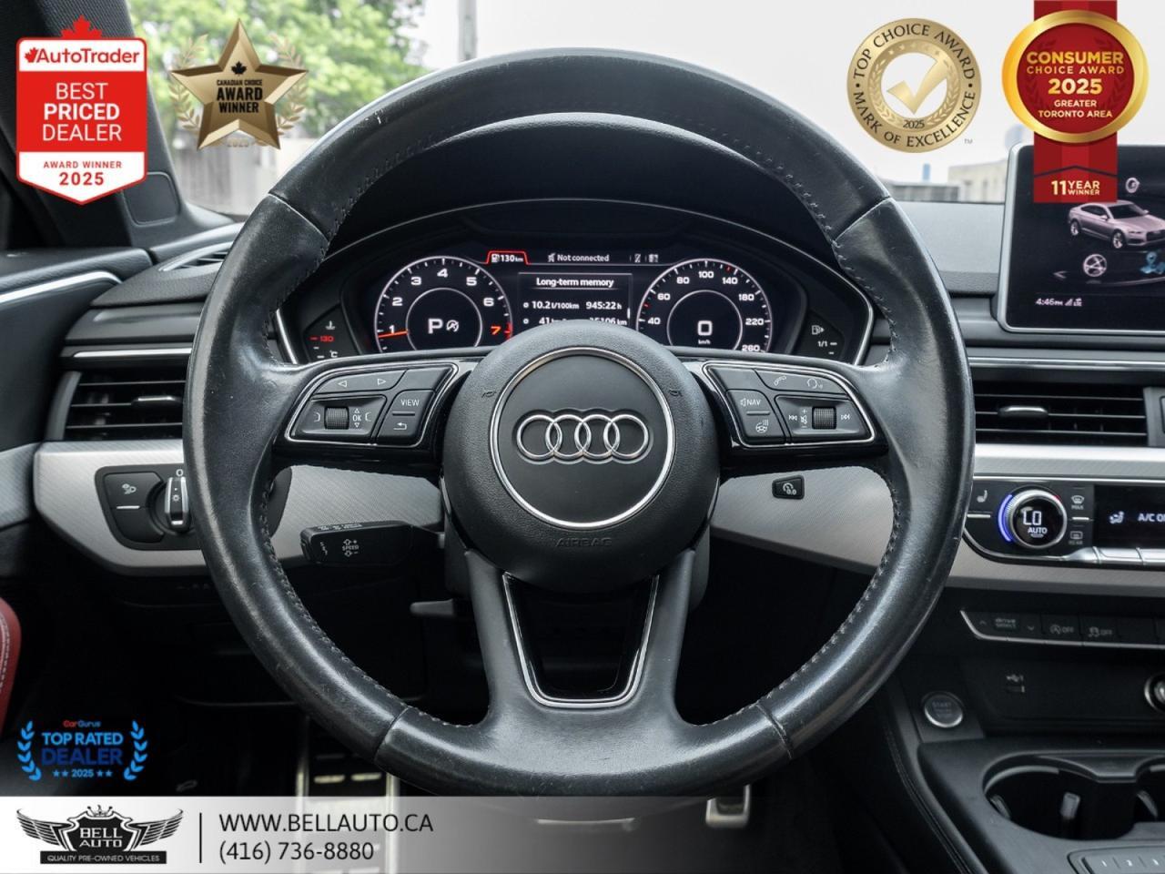 2019 Audi A5 Sportback Technik | NAVI | B.CAM | SUNROOF | REDLTHR | B&O | NOACCIDENT Toronto ON