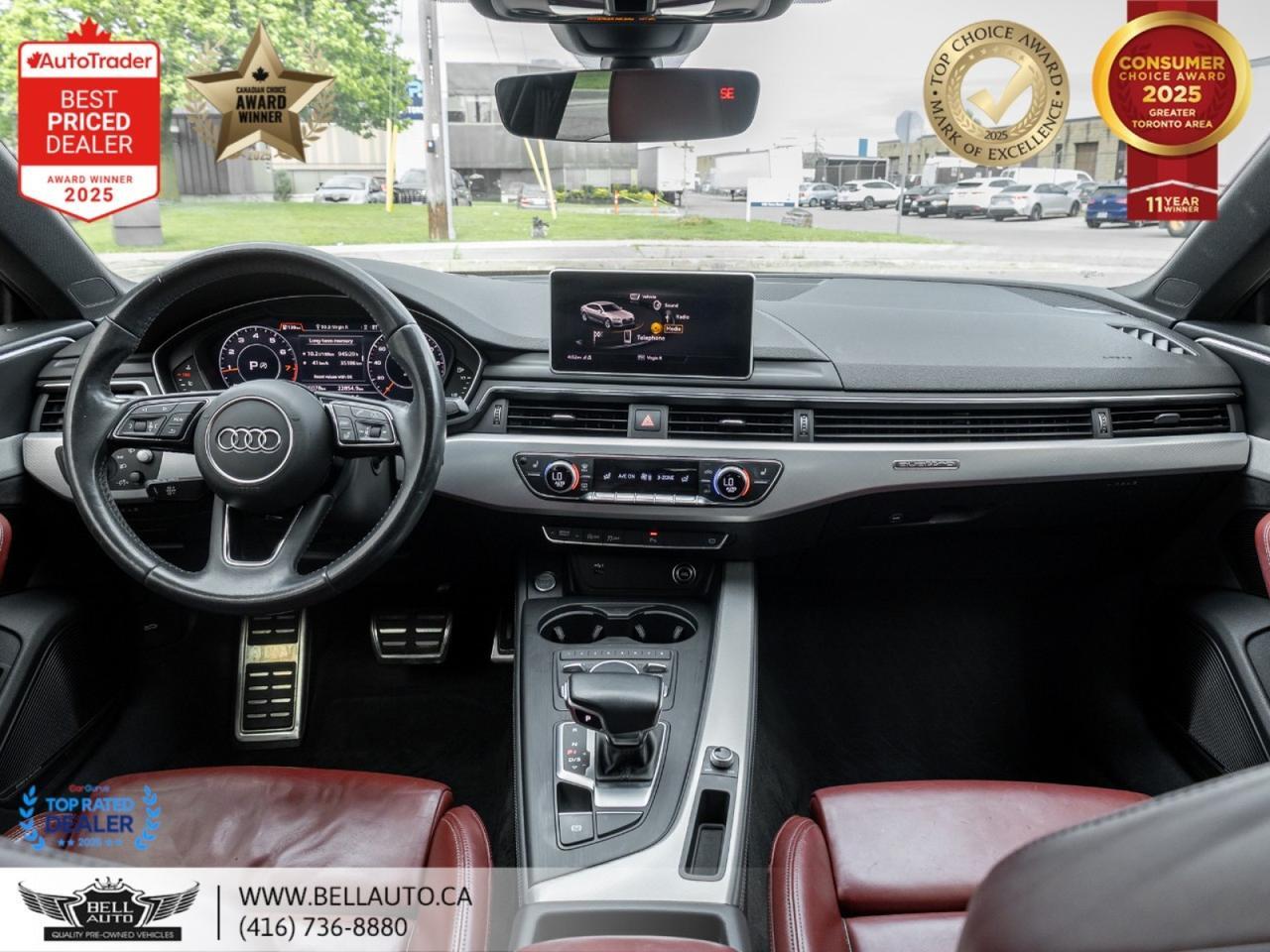2019 Audi A5 Sportback Technik | NAVI | B.CAM | SUNROOF | REDLTHR | B&O | NOACCIDENT Toronto ON