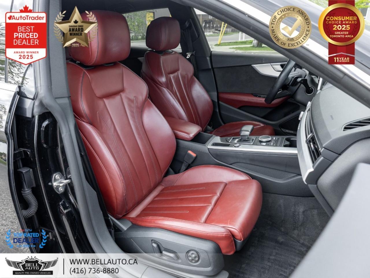 2019 Audi A5 Sportback Technik | NAVI | B.CAM | SUNROOF | REDLTHR | B&O | NOACCIDENT Toronto ON