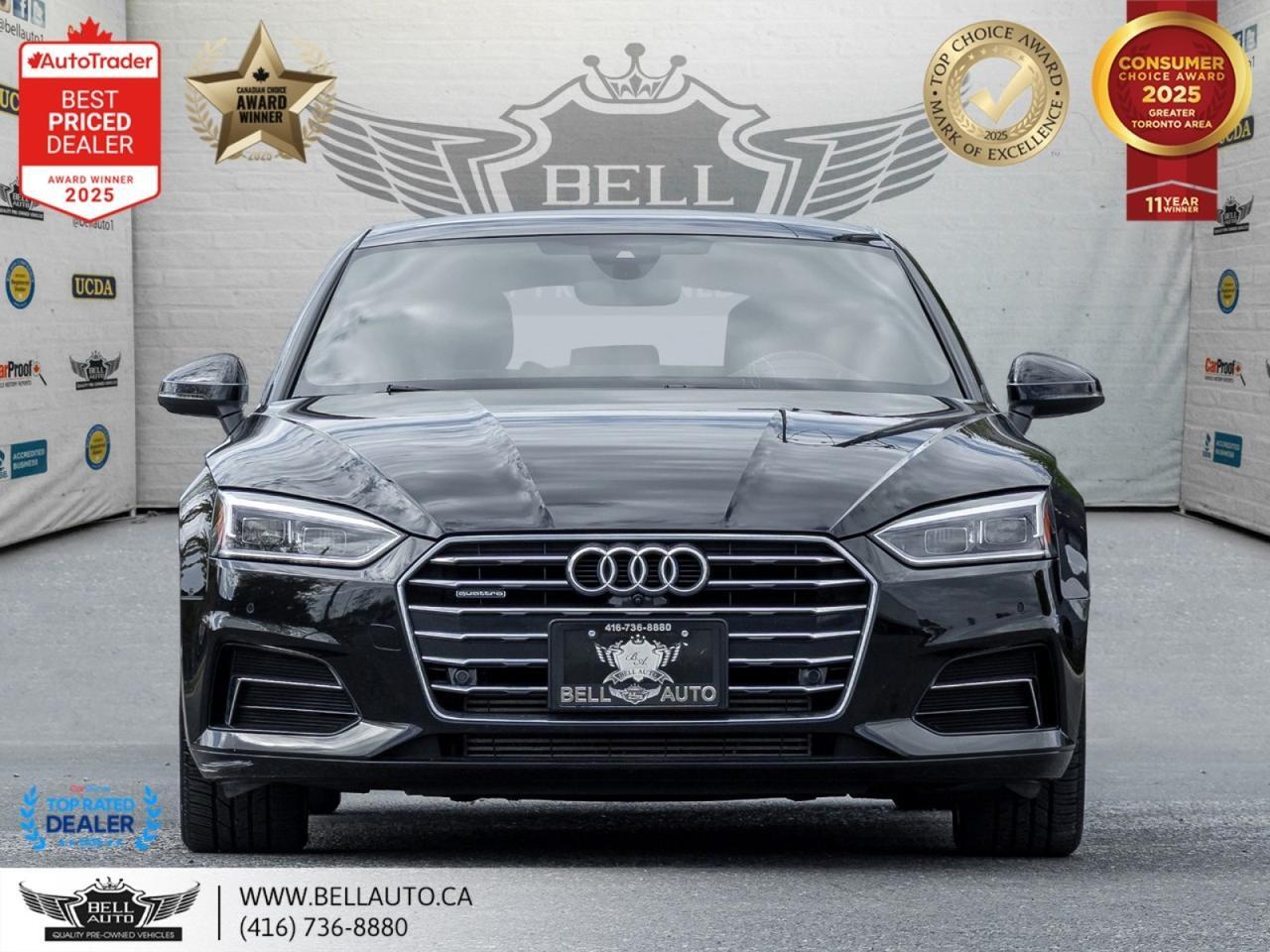 2019 Audi A5 Sportback Technik | NAVI | B.CAM | SUNROOF | REDLTHR | B&O | NOACCIDENT Toronto ON