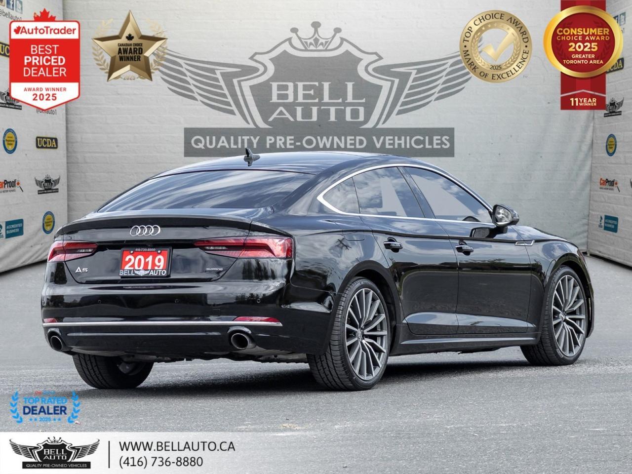 2019 Audi A5 Sportback Technik | NAVI | B.CAM | SUNROOF | REDLTHR | B&O | NOACCIDENT Toronto ON
