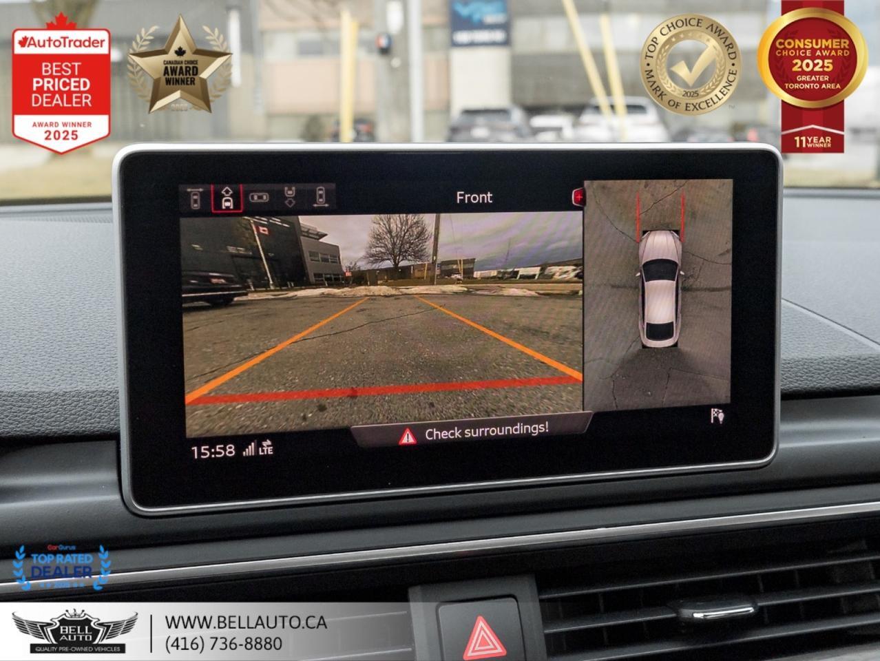 2019 Audi A5 Sportback Technik | QUATTRO | NAVI | 360CAM | HUD | REDLTHR | SUNROOF | B&O | NOACCIDENT Toronto ON