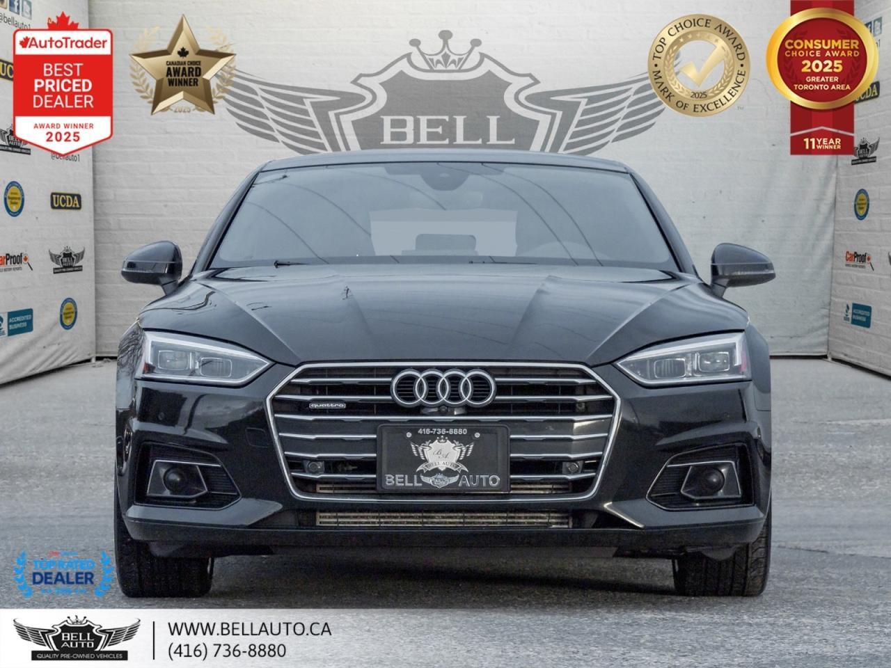 2019 Audi A5 Sportback Technik | QUATTRO | NAVI | 360CAM | HUD | REDLTHR | SUNROOF | B&O | NOACCIDENT Toronto ON