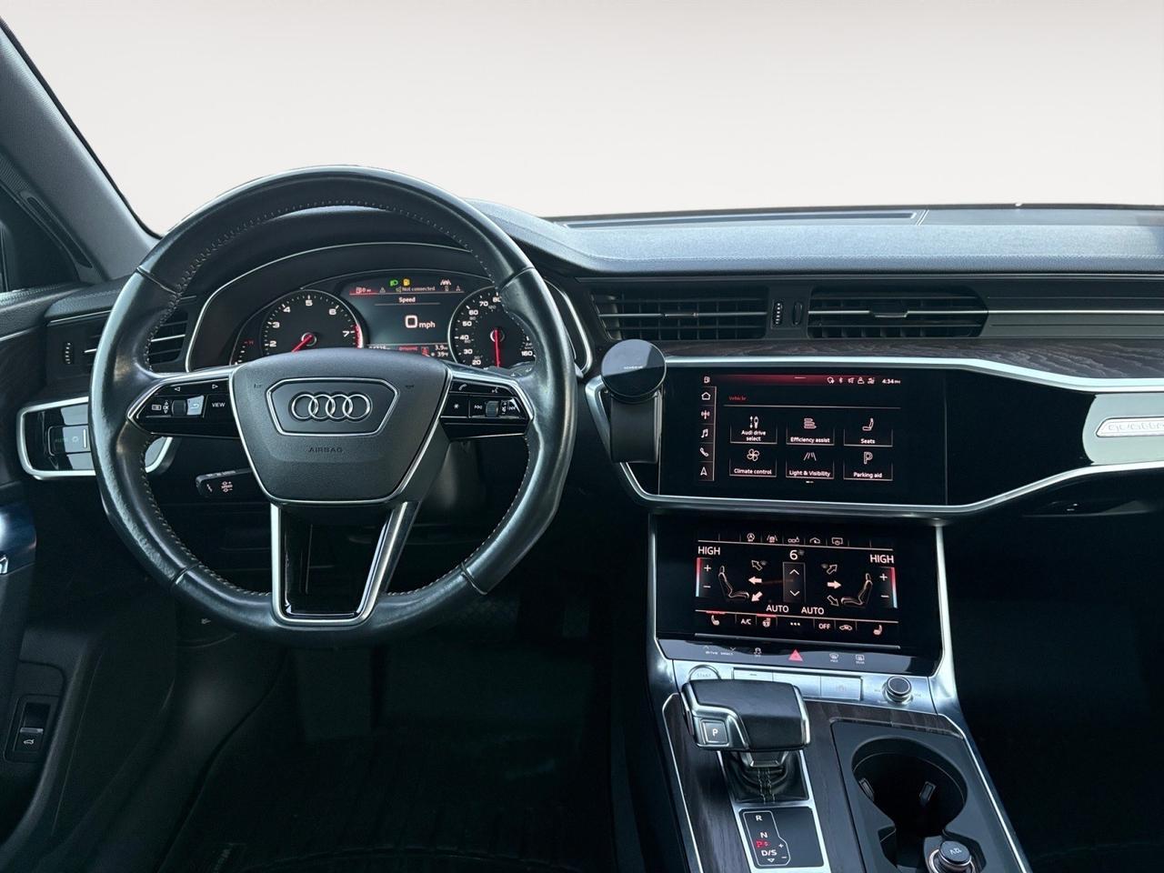 2019 Audi A6 Premium, LANE DEPARTURE WARNING, HEADS-UP DISPLAY, 360 BACKUP CAMERA, PADDLE SHIFTERS, BLIND SPOT ASSIST, APPLE CARPLAY/ANDROID AUTO, SUNROOF, HEATED SEATS, LOW MILES, CRUISE IN STYLE IN THIS A6!