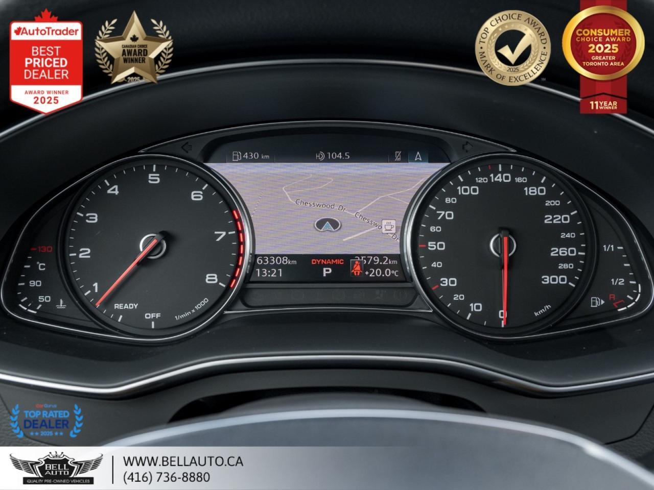 2019 Audi A6 Progressiv 55 TFSI | NAVI | B.CAM | PANO | LTHR | SUNROOF Toronto ON