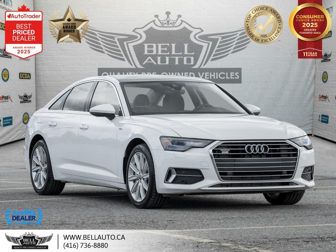 2019 Audi A6 Progressiv 55 TFSI | NAVI | B.CAM | PANO | LTHR | SUNROOF