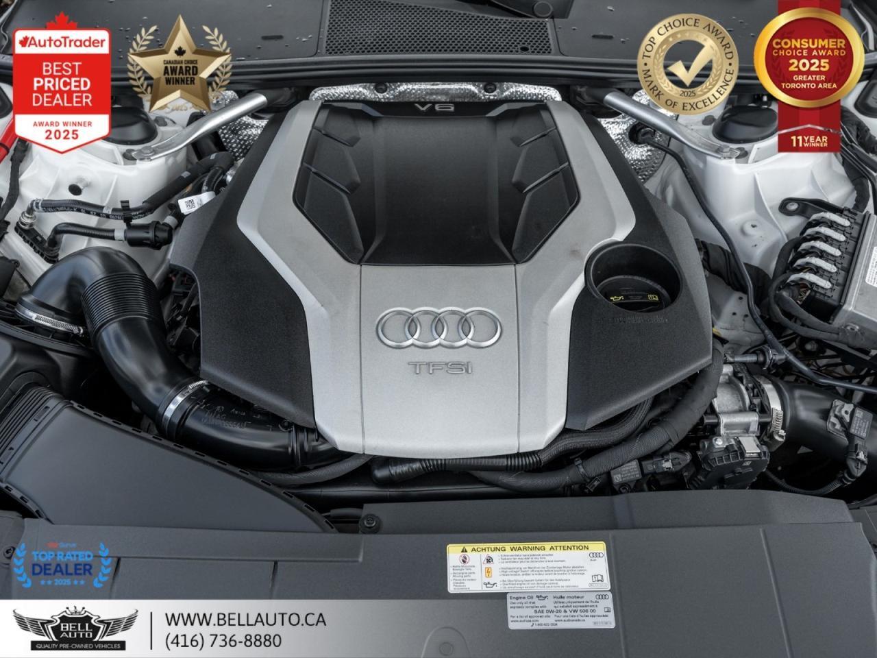 2019 Audi A6 Progressiv 55 TFSI | S-LINE | NAVI | PANO | LTHR | BACKUPCAM Toronto ON