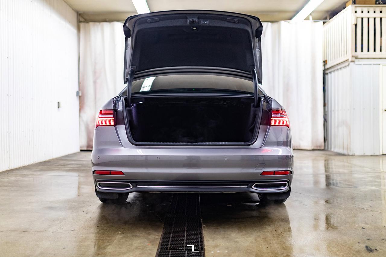 2019 Audi A6 Quattro Technik Leather Roof Nav BCam Red Deer AB