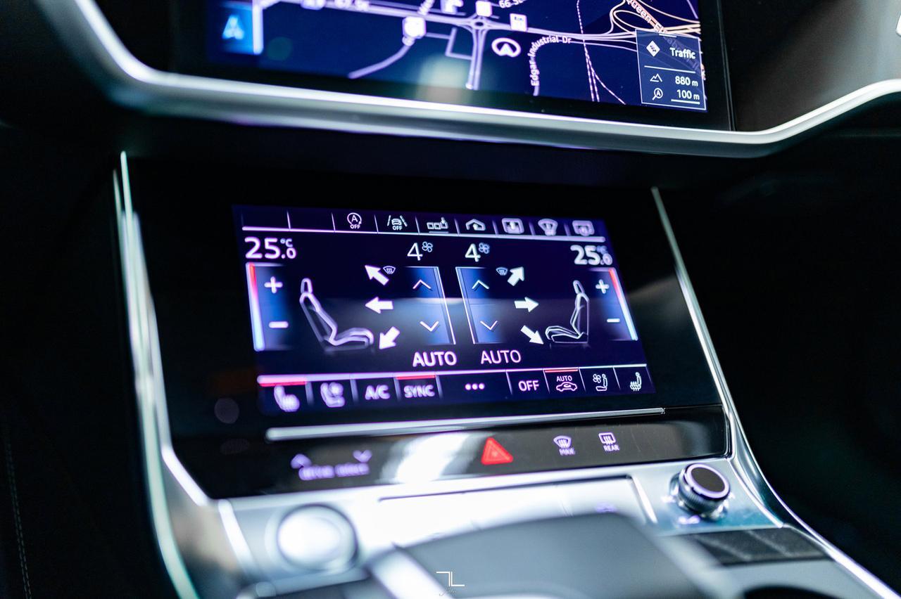 2019 Audi A6 Quattro Technik Leather Roof Nav BCam Red Deer AB