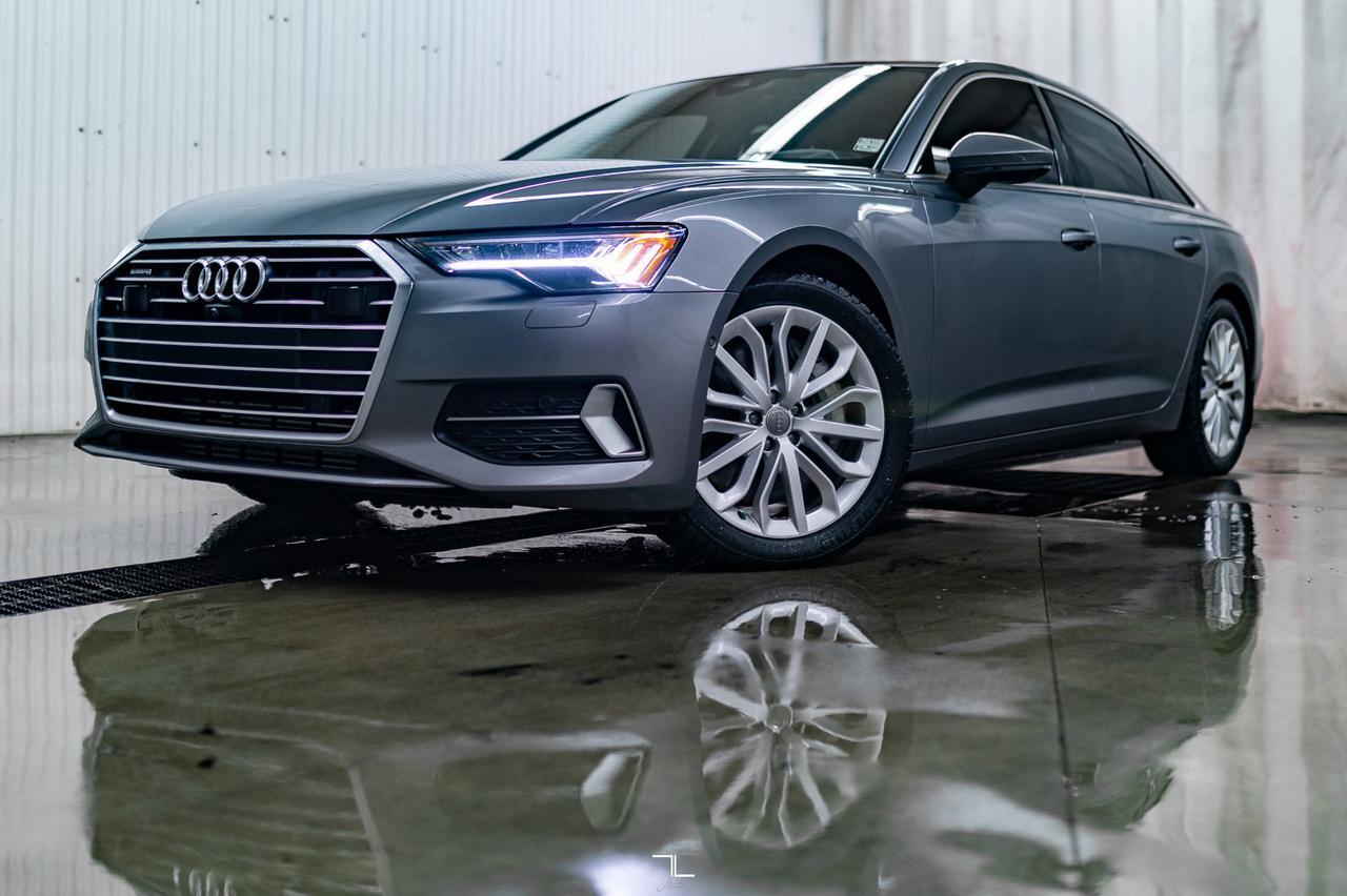 2019 Audi A6 Quattro Technik Leather Roof Nav BCam Red Deer AB