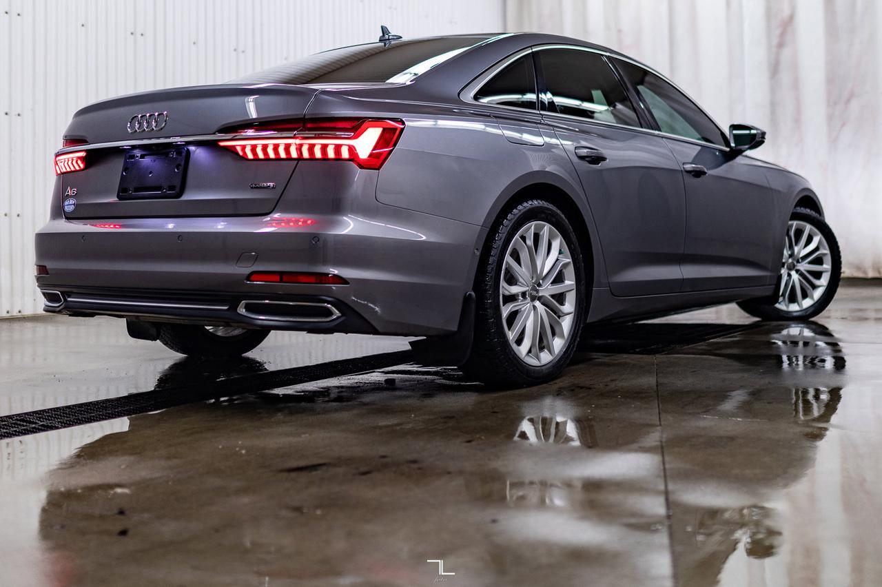 2019 Audi A6 Quattro Technik Leather Roof Nav BCam Red Deer AB