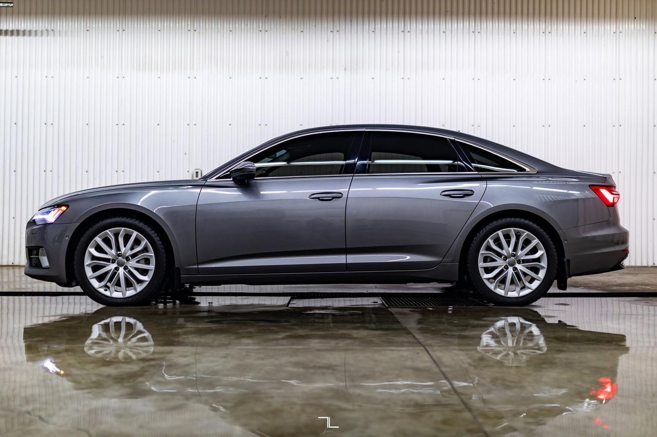 2019 Audi A6 Quattro Technik Leather Roof Nav BCam Red Deer AB