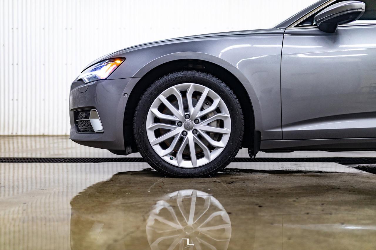 2019 Audi A6 Quattro Technik Leather Roof Nav BCam Red Deer AB