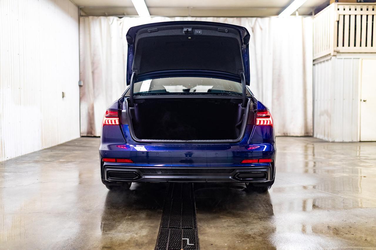 2019 Audi A6 Quattro Technik S-Line Leather Roof Nav BCam Red Deer AB