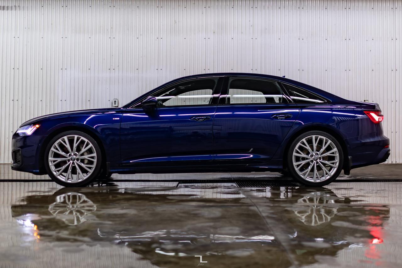 2019 Audi A6 Quattro Technik S-Line Leather Roof Nav BCam Red Deer AB