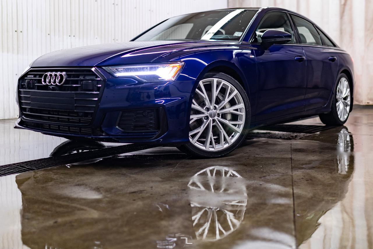2019 Audi A6 Quattro Technik S-Line Leather Roof Nav BCam Red Deer AB
