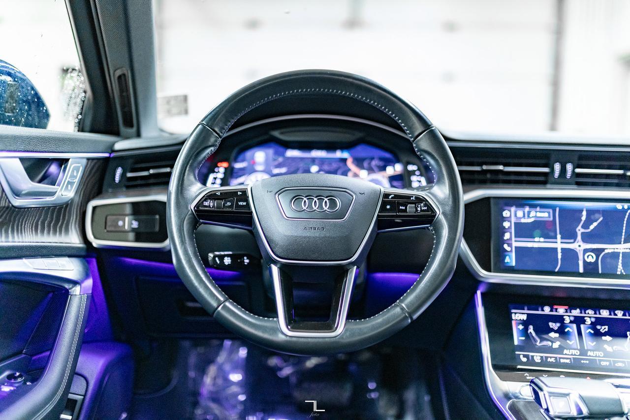 2019 Audi A6 Quattro Technik S-Line Leather Roof Nav BCam Red Deer AB