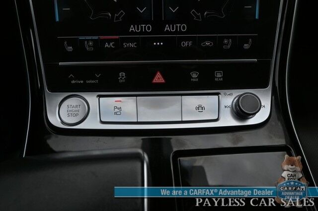 2019 Audi A8 L AWD / Luxury Pkg / Executive Pkg / Cold Weather Pkg / Driver Assist Pkg / Heated & Cooled Leather Seats / Heated Steering Wheel / Dual Sunroofs / NAV / HUD / Bang & Olufsen Speakers / 360 Cam / Low Miles Anchorage AK