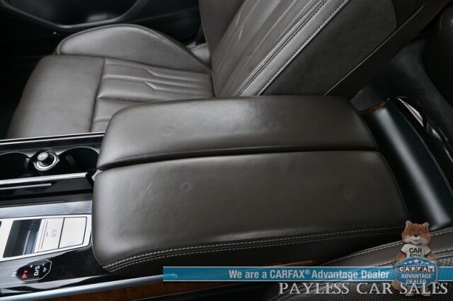 2019 Audi A8 L AWD / Luxury Pkg / Executive Pkg / Cold Weather Pkg / Driver Assist Pkg / Heated & Cooled Leather Seats / Heated Steering Wheel / Dual Sunroofs / NAV / HUD / Bang & Olufsen Speakers / 360 Cam / Low Miles Anchorage AK