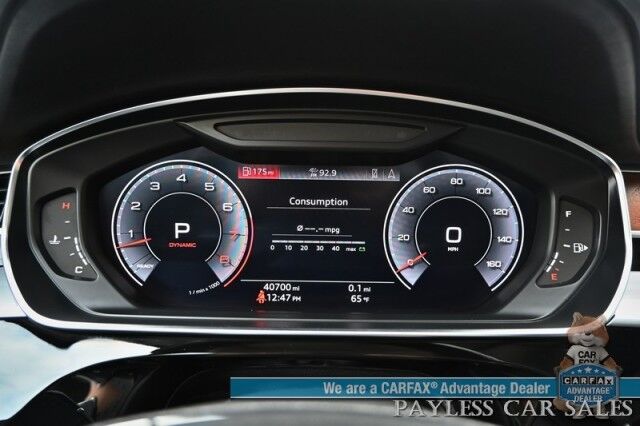 2019 Audi A8 L AWD / Luxury Pkg / Executive Pkg / Cold Weather Pkg / Driver Assist Pkg / Heated & Cooled Leather Seats / Heated Steering Wheel / Dual Sunroofs / NAV / HUD / Bang & Olufsen Speakers / 360 Cam / Low Miles Anchorage AK