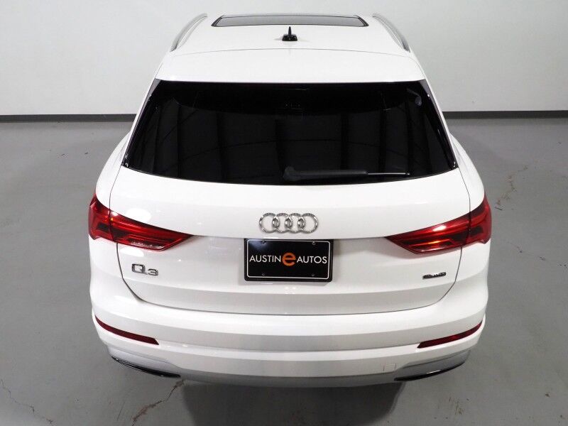 2019 Audi Q3 2.0 TFSI Premium Quattro *PANORAMA MOONROOF, BACKUP-CAMERA, COLOR TOUCHSCREEN, LEATHER, HEATED SEATS, POWER LIFTGATE, 18 INCH ALLOYS, BLUETOOTH PHONE & AUDIO Round Rock TX