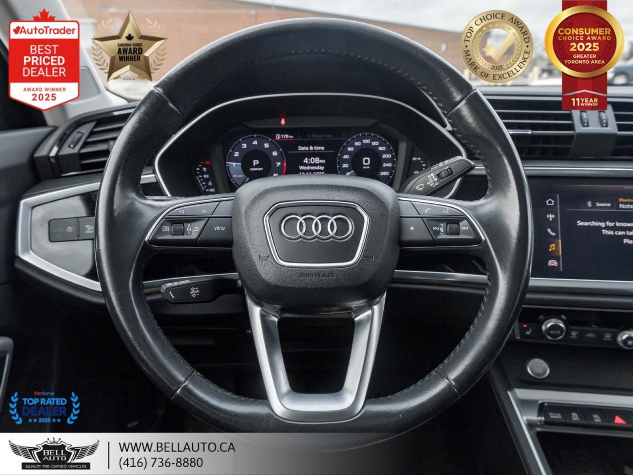 2019 Audi Q3 Progressiv | S-LINE | PANO | B.CAM | NOACCIDENT Toronto ON