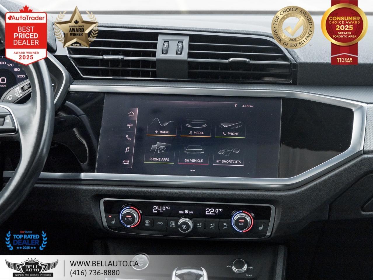 2019 Audi Q3 Progressiv | S-LINE | PANO | B.CAM | NOACCIDENT Toronto ON