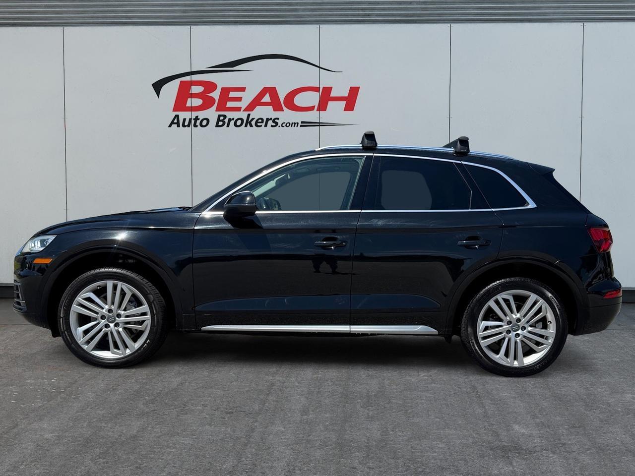 2019 Audi Q5 PREMIUM PLUS, APPLE CAR PLAY, PANORAMIC SUNROOF, HEATED SEATS, MEMORY DRIVER SEAT, BANG & OLUFSEN SPEAKERS, CLEAN CARFAX, RIDE HOME IN LUXURY TODAY!!! Norfolk VA